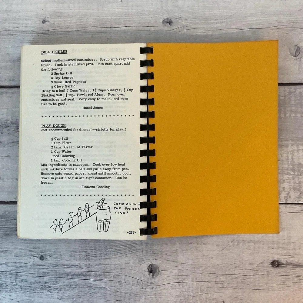 Cookbook Recipes Youth Choir Exchange Avenue Baptist Church 1971 Oklahoma City